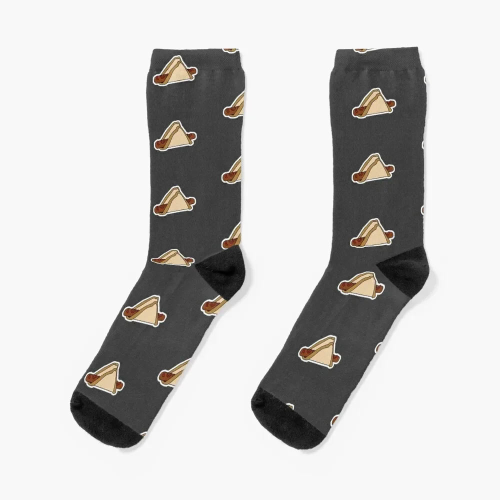 

Bunnings Snag in Bread Socks funny sock fashionable kids christmass gift Socks For Men Women's
