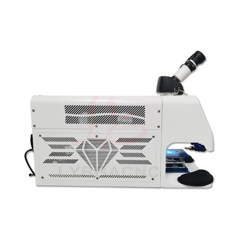 Mini YAG Laser Jewelry Welder 60W 100W 200W Spot Welding Machine with CCD Microscope for Gold Silver Chain Ring Pendant Repair 5