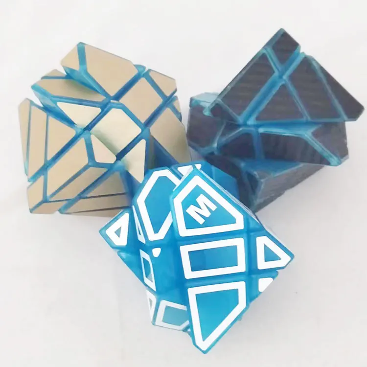 Blue 3x3 Ghost Cube New Zcube Creative 3x3x3 Ghost Cube Puzzle Toy Cube Gift