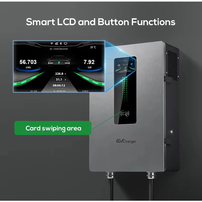 Ovrod CSS2 EV Charger 20KW & 30KW Portable Wall Mounted DC Charging Station