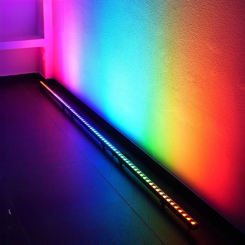 

Colorful wall washing lights dance room classroom atmosphere color change remote control street dance background wall super