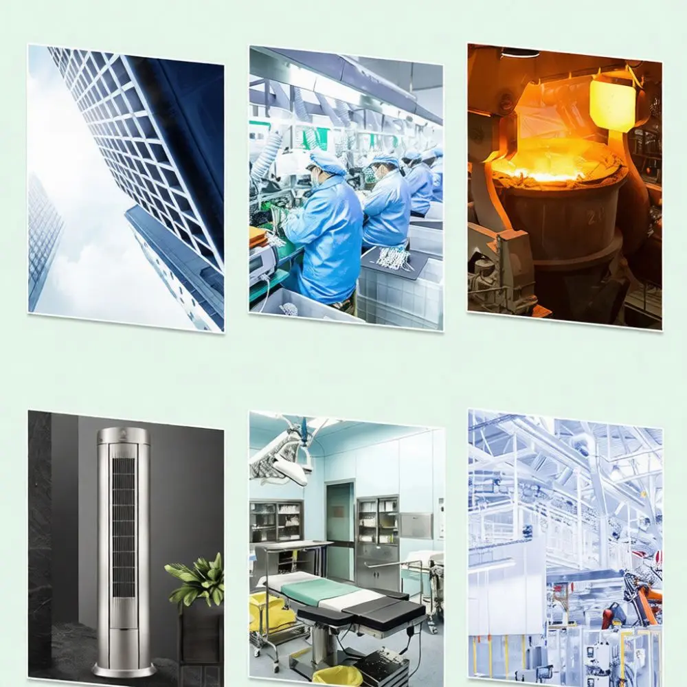 Efficient Activated Carbon Filter Board For HVAC Air Purifier Primary Ventilation Mesh Industrial Dust Collector