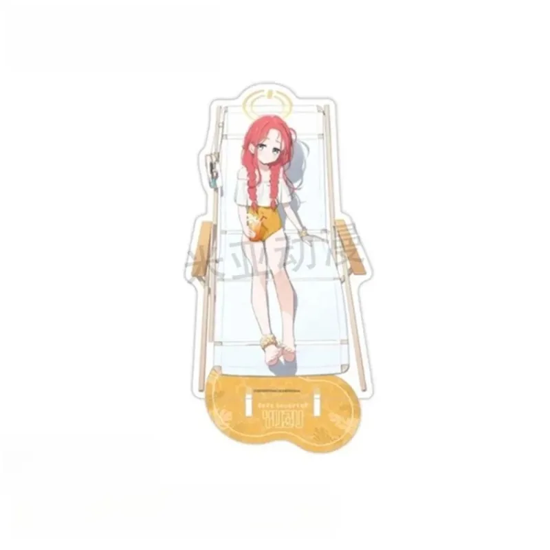Game Blue Archive Surrounding Alice Kay Cai Yulv Exquisite Plaque Acrylic Keychian Stand Ornament Brooch Pin Postcard Decoration