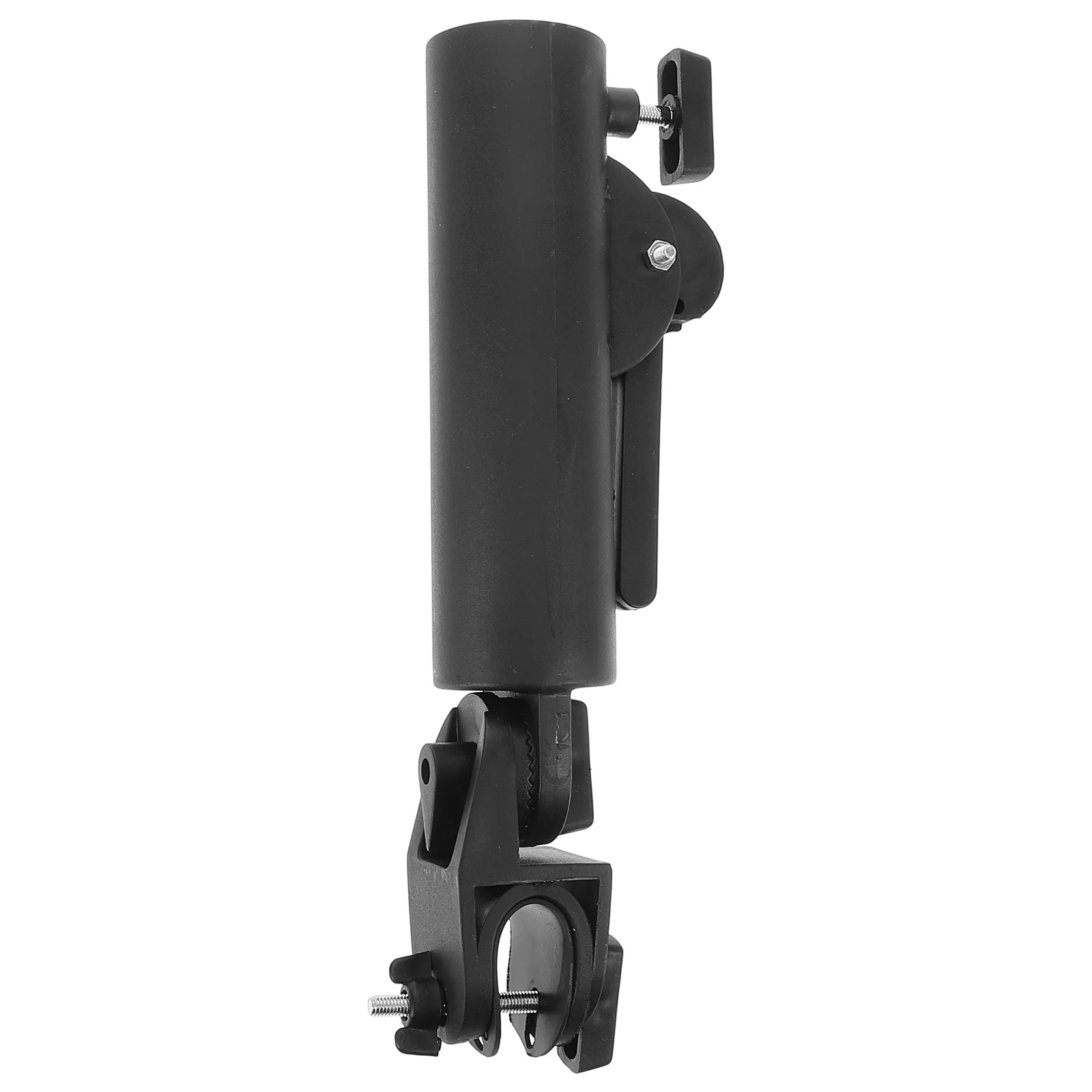 

Golf Umbrella Stand Golfs Trolley Holders Cart Attachment for Push Adjustable Clip Abs