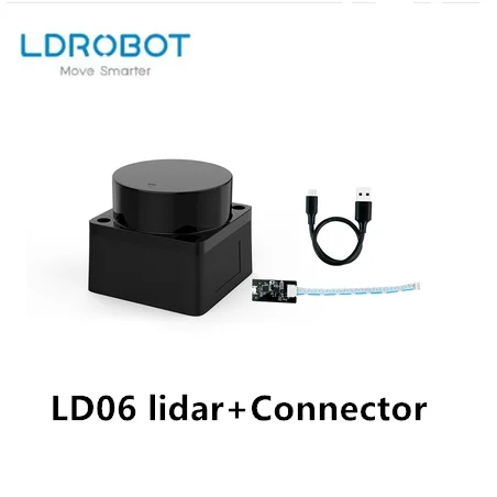 LDROBOT D500 lidar kit LD06 LD19 12meters Radar Lidar Scanner 360 Degree Scanning Support ROS1 and ROS2 for Indoor and outdoor