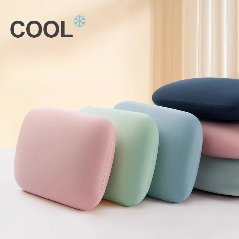 Office Lunchtime Ice-silk Nap Pillow Belly-down Sleeping Pillow Pillow Lumbar Support Pillow Children’s Hugging Pillow Sponge