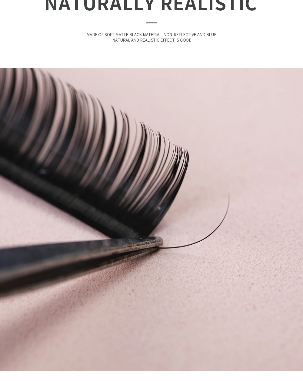 16 Lines Imitation Ermine False Eyelashes Professional Extension Soft Ermine Eyelashes Extension
