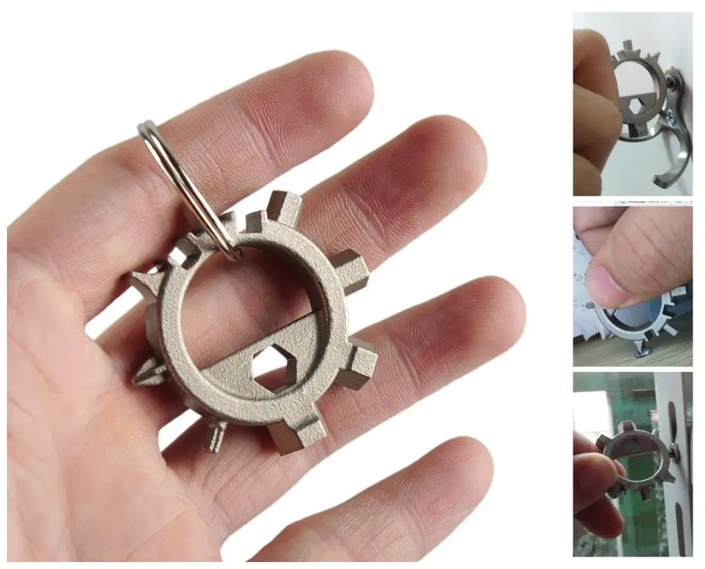 Multifunctional Multi Tool Multipurpose Bicycle Bike Cycle Screwdriver Repair Outdoor Camp Bottle Opener