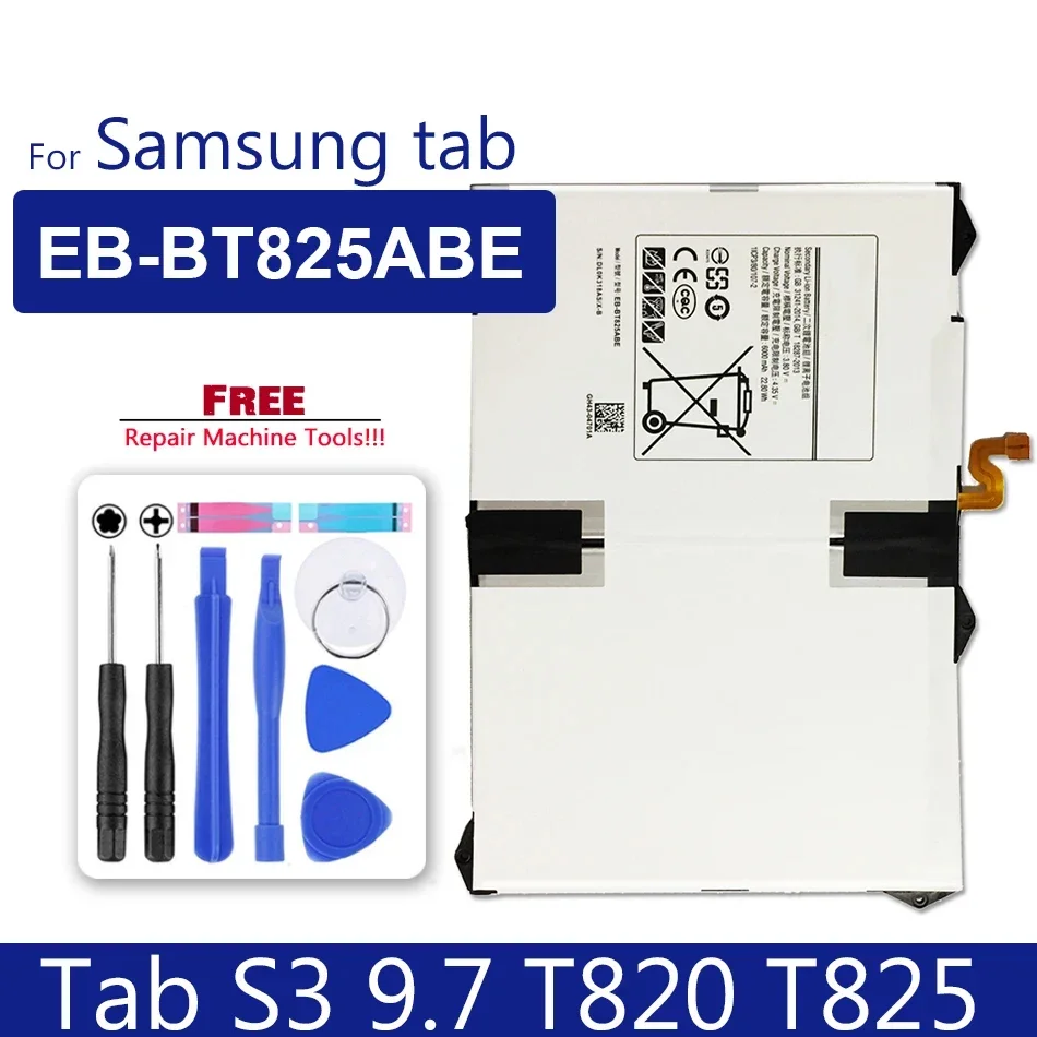 Battery For Samsung GALAXY Tab S 8.4 10.5/ S2 8.0 9.7/S3 9.7 SM T700 T705 T800 T710 T715 T810 T815 T820 T825 EB-BT705FBE