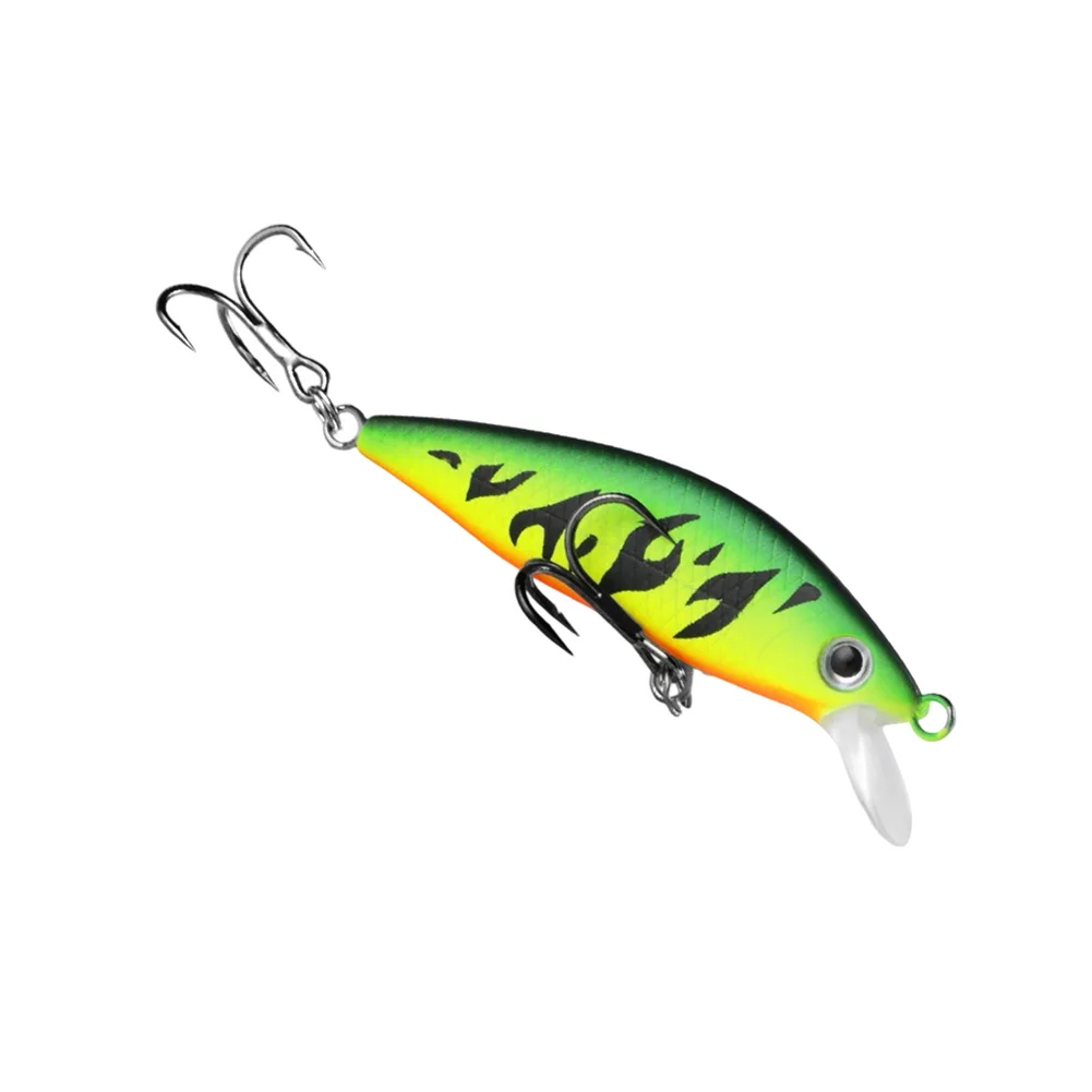 Topwater Fishing Floating Minnow Rattle Lure ABS Engineering Plastic Floating Design Built-in Rattle Beads For Bass
