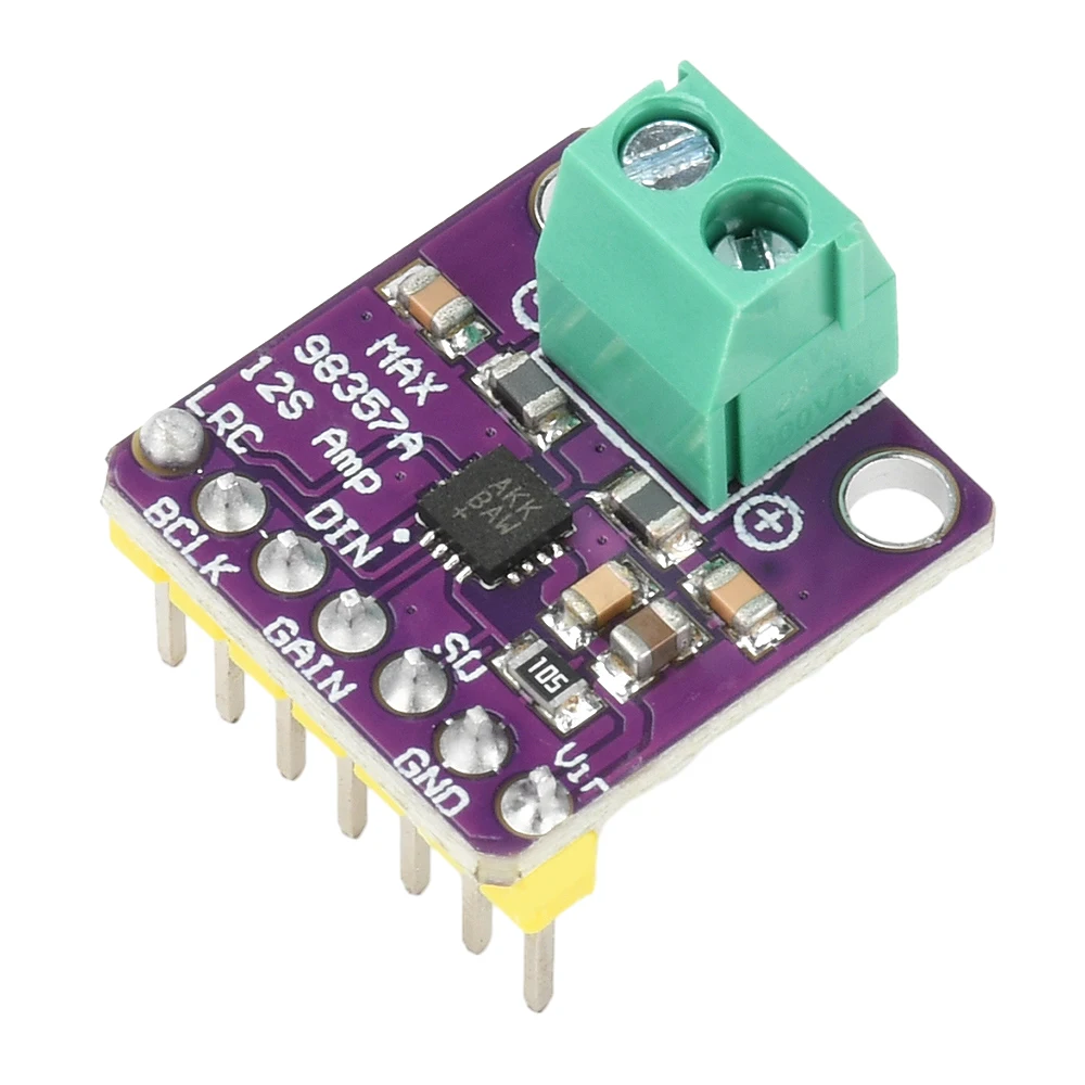 Módulo amplificador de Audio MAX98357 I2S/BGA, amplificadores de Audio, placa amplificadora Clase D sin filtro para Raspberry Pi ESP32