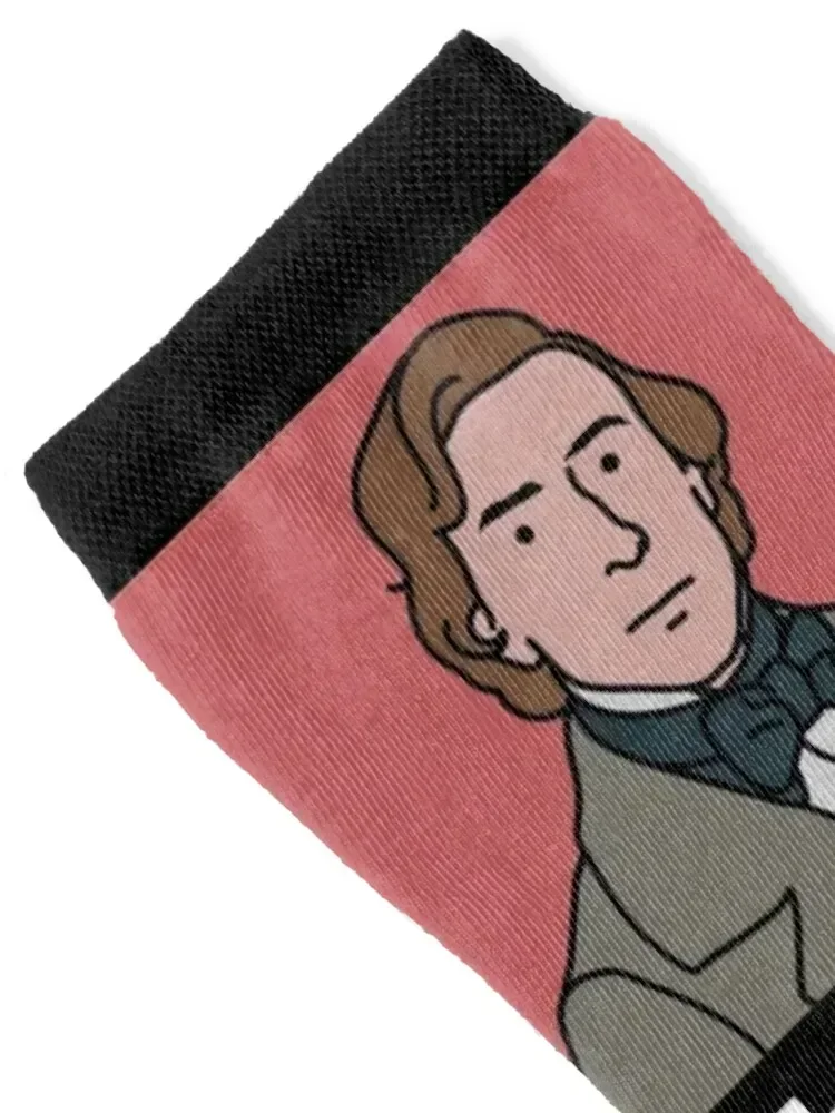 Artist 4 - Frederic Chopin Socks christmas stocking hockey christmas gift funny sock Luxury Woman Socks Men's