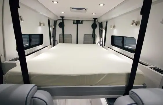 Hot Sale Custom-Built RV Electric Lifting Bed Mechanism Aluminum Alloy Material
