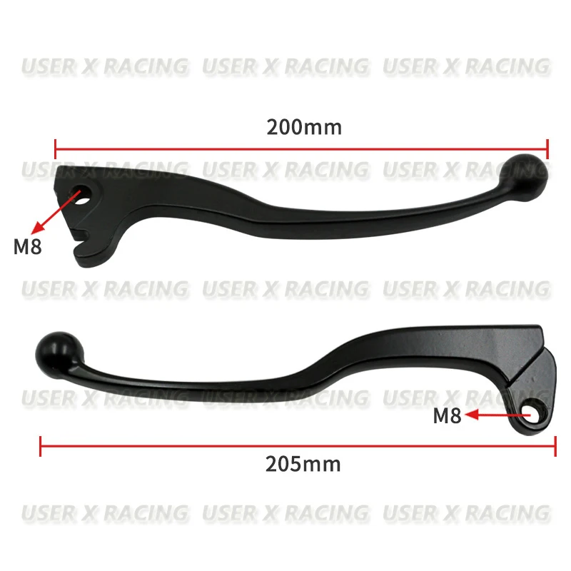 USERX Motorcycle Universal accessories Brake handle brake horn clutch brake assem For Yamaha YBR 125 JYM 125 YS 125bly