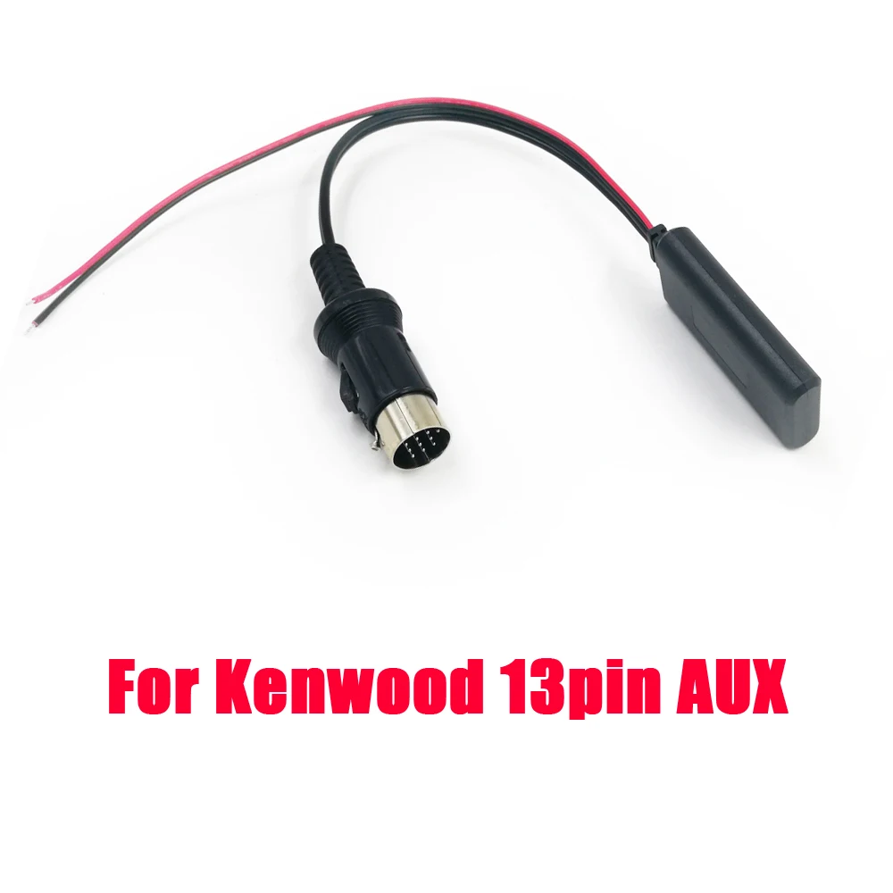 Biurlink Adapter Bluetooth AUX do radia Kenwood 13-pinowy port Bluetooth Kabel audio AUX-IN Kabel MP3