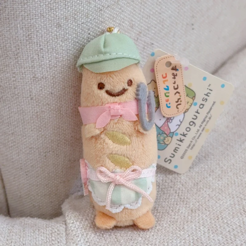 Genuine with Tags Japanese Anime Sumikkogurashi Bread Modeling Soft Plush Fill Doll Desktop Creative Decoration Classmates Gifts