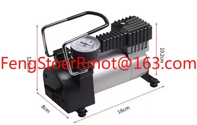 Draagbare elektrische luchtcompressorpomp Mini-bandenpomp Compressor 12V Auto-luchtcompressorpomp Autoband