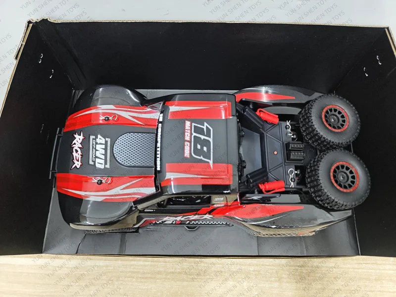 Huangbo Hb-Rd1201 1:12 Volledige Aandeel Vierwielaandrijving Korte Kaart Hoge Snelheid Afstandsbediening Auto Jongen Speelgoed Rc Model Speelgoed Gift