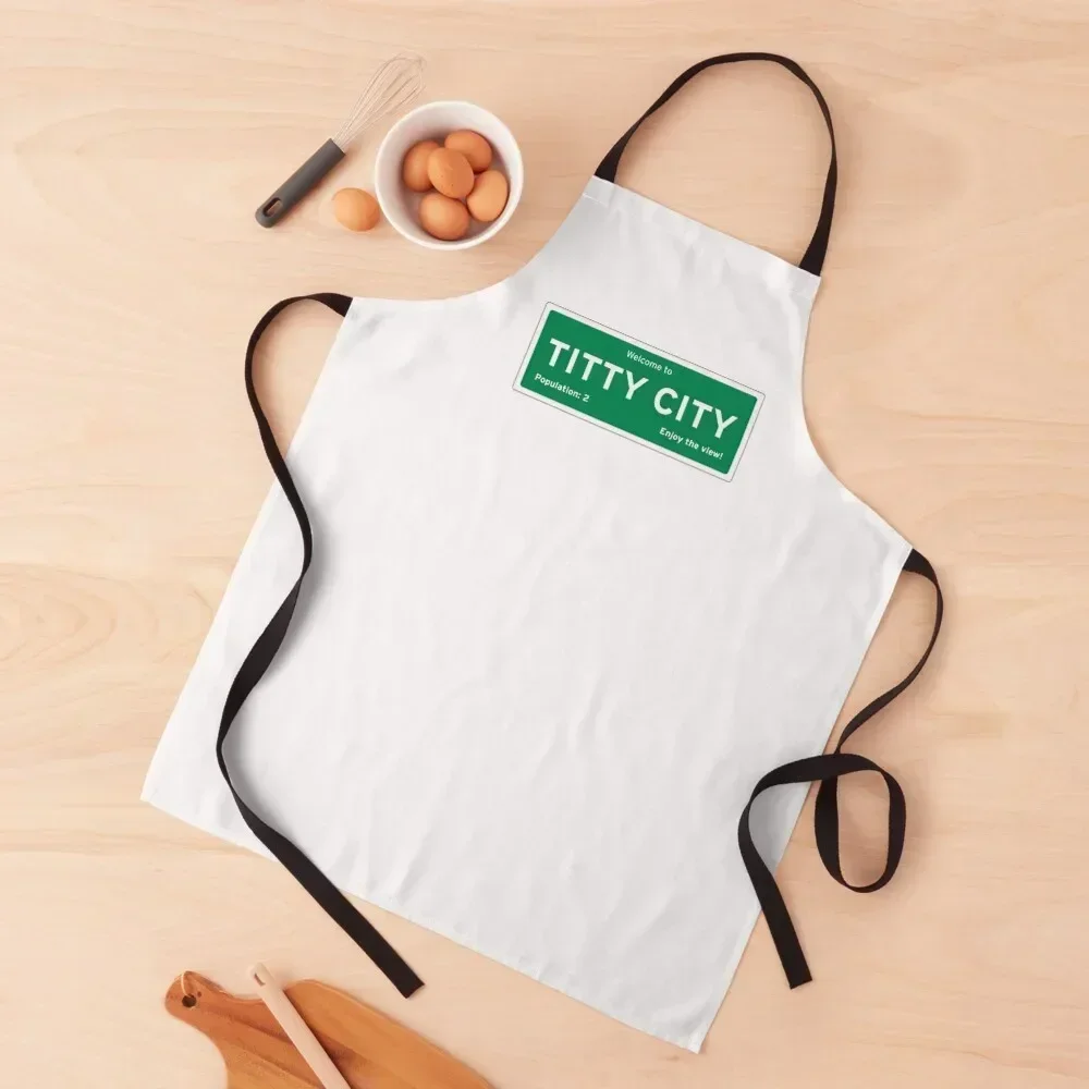 Welcome to Titty City Apron Teacher Kitchen For Men home women Apron