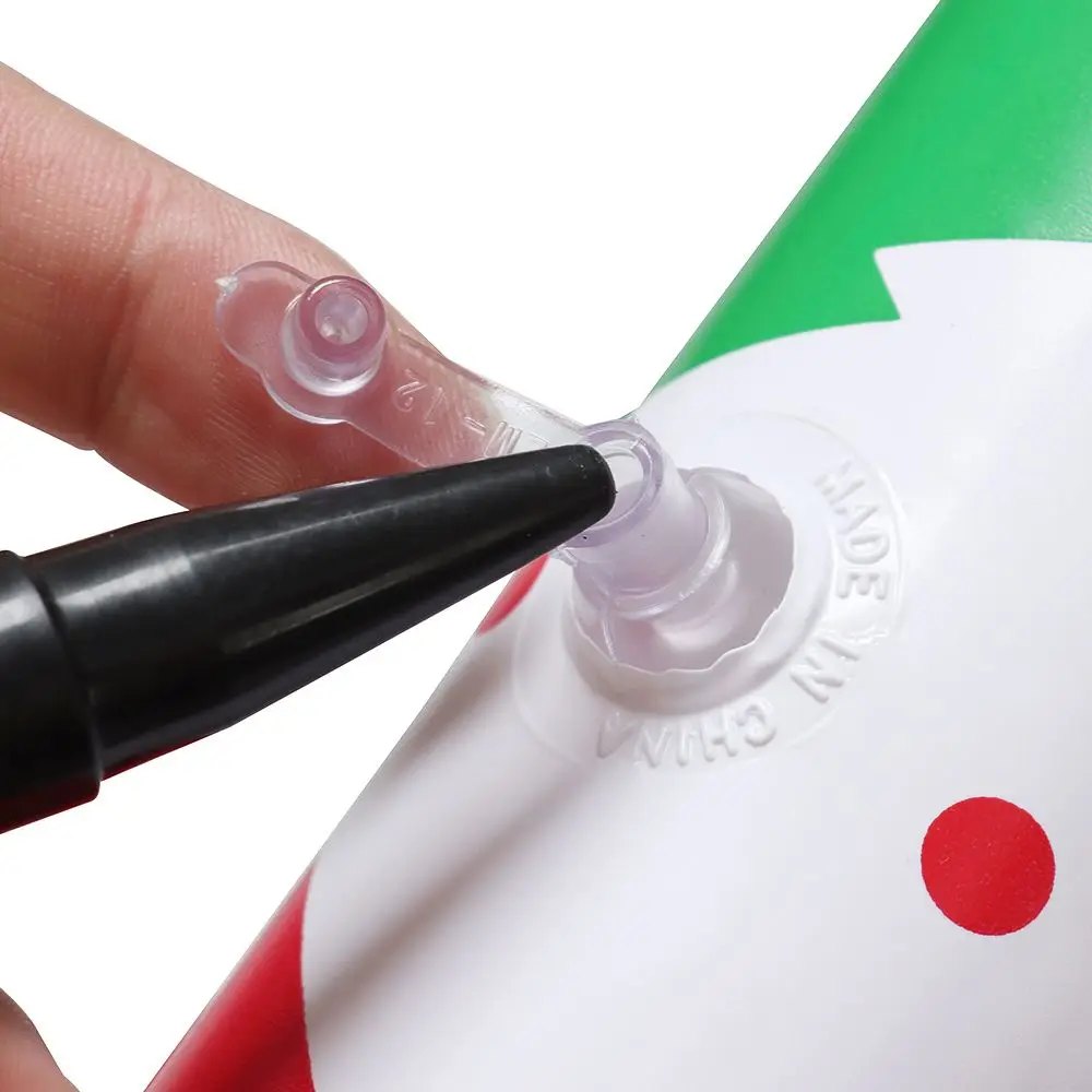 

New Home Party Balloons Christmas Decoration Christmas Candy Cane Crutch Balloons Santa Claus Walking Stick Inflatable