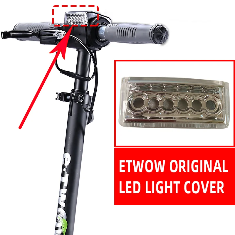 Origina l ETWOW LED Light Cover for All Model of E-TWOW Electric Scooter GT SE 2020 Sport Booster Master Eco