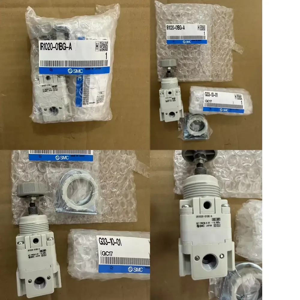 

SMC Brand New Original IR1020-01BGA/IR1020-01-A/IR1020-01B-A/IR1020-01G-A Precision Pressure Regulating Pneumatic Valve