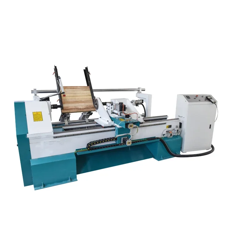 Hot sale 4 axis automatic tool change wooden Roman column turning automatic CNC woodworking lathe