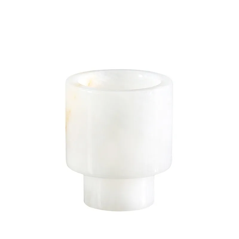 New Chinese Style Marble Flower Container Real Touch Artificial Flower Arrangement Desktop Decoration
