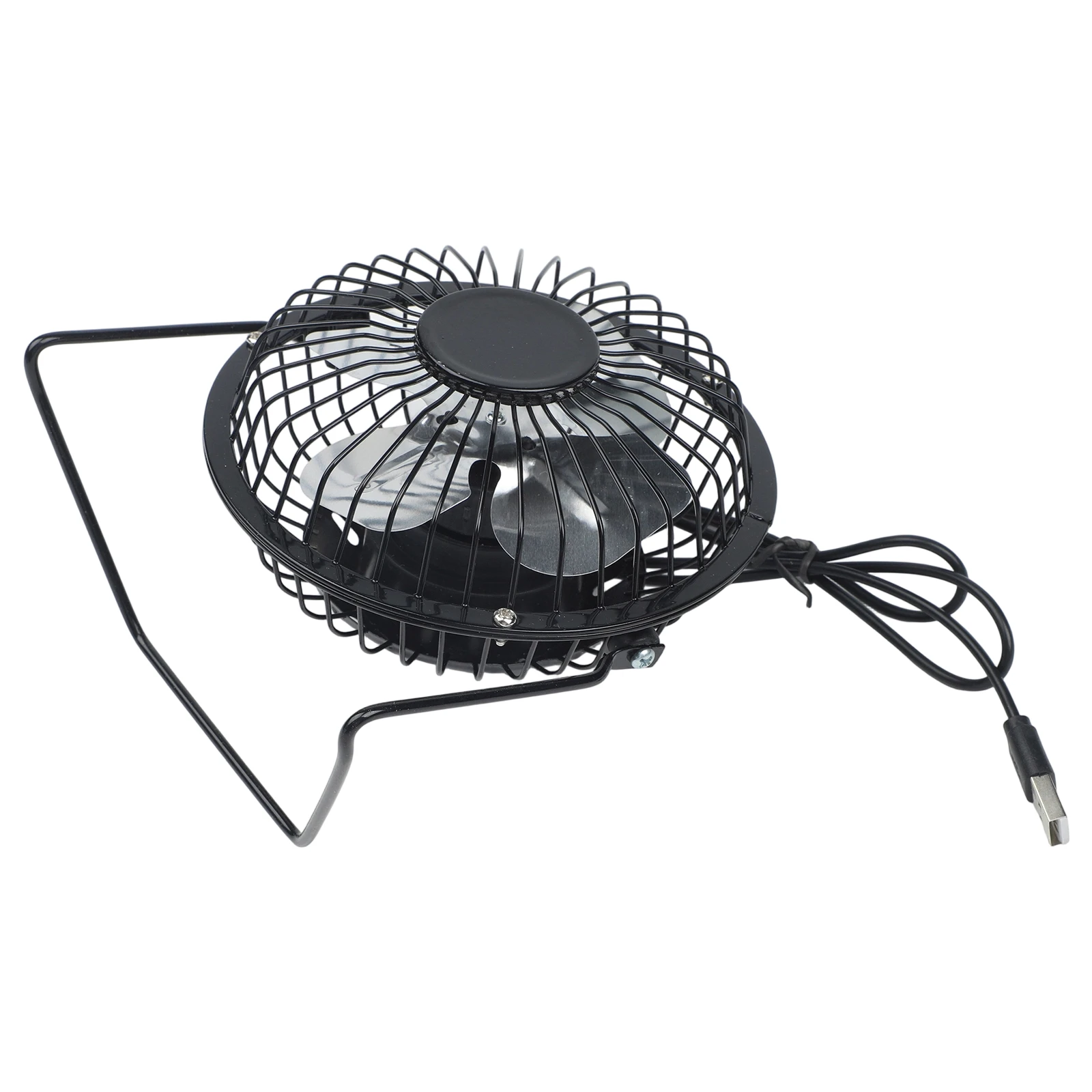 4 Inch USB Fan with For 360 Degree Rotation for Home Office Desk for Activity and USB-Powered Mobile Power Group