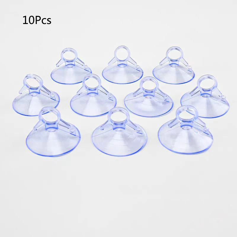 10/20/50Pcs Suction Cup Car Sunshade Sucker Aquarium Suction Cups Swallowtail Suction Pad for Car Glass Window Decor Fish Tank