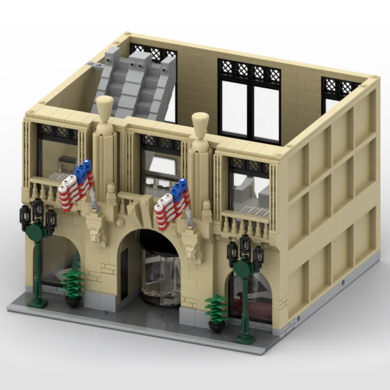 5595 قطعة MOC مذهلة الرجل العنكبوت Oscorp برج سوبر نموذج بناء لعبة كتل العمارة هدايا عيد الميلاد لتقوم بها بنفسك فكرة التعليم الاطفال #5