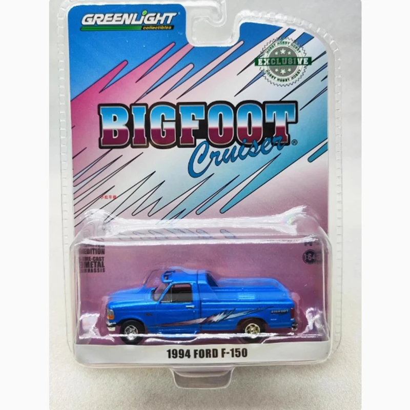 Greenlight Diecast Schaal 1:64 1994 Ford F-150 Apparatuur 4x4 Pickup Truck Legering Model Auto Collectie Display speelgoed
