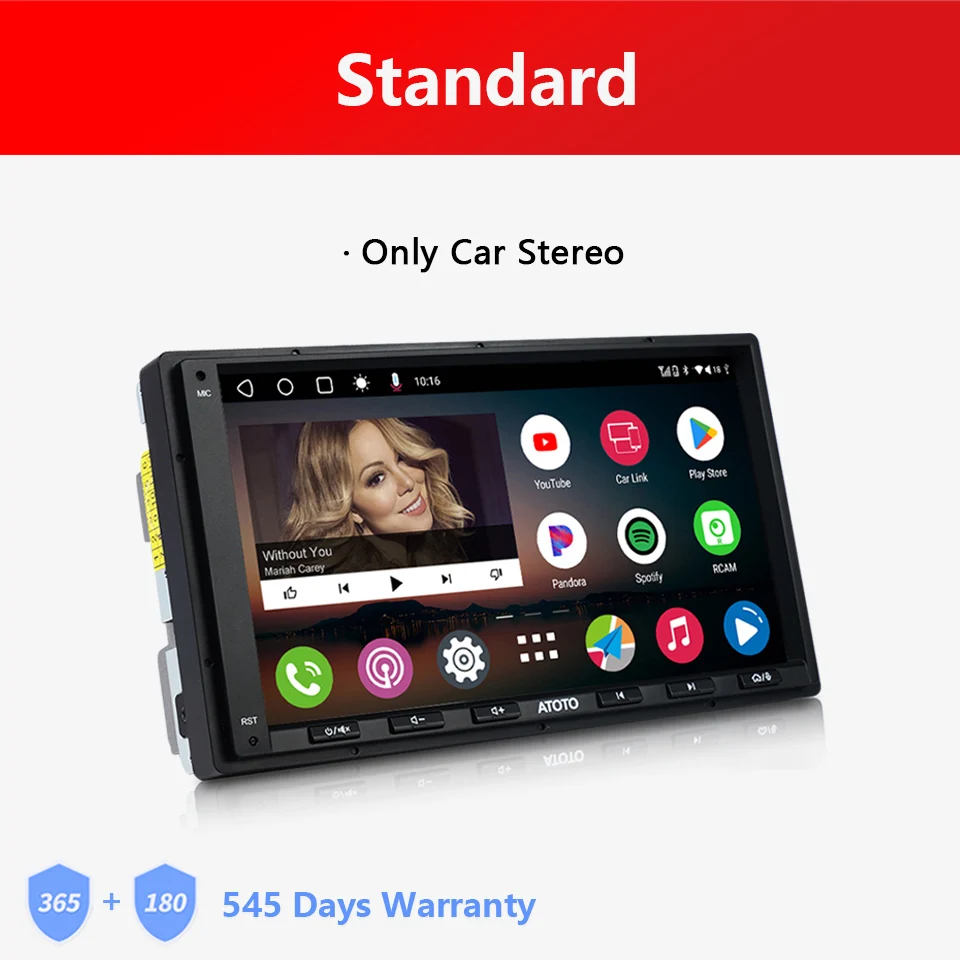 ATOTO Universal 7 inch Android Car Stereo Double 2 Din Multimedia