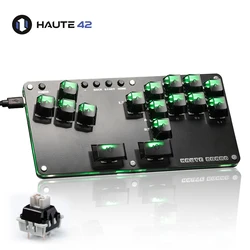 Haute42 Fightstick Hitbox без рычага контроллер мини-безклеенный аркадный контроллер для ПК/Ps3/PS4/Switch аркадный контроллер Hitbox