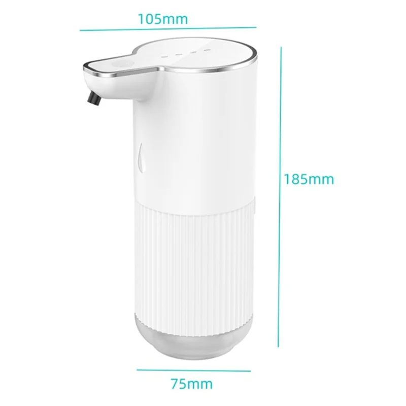 【Venda quente!】 Dispensador de sabão elétrico de mesa recarregável à prova d'água montado na parede, ideal para crianças, hotéis, casa, cozinha, banheiro