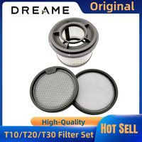 Original Dreame T30 Primary Filter & Sponge Filter Kit – Compatible with T10 / T20 / T30 Neo Handheld Vacuum Cleaner Spare Parts