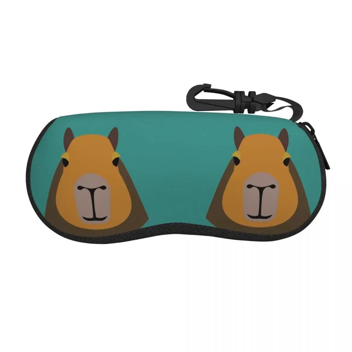 Capybara Shell Glasses Case Protective Sunglasses Box Women Men Soft Eyeglass Bag Pouch