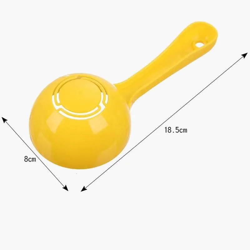 Half Round Rice Spoon Kids DIY Rice Moulder Curry Rice Covered Rice Spoon Easy Release Non-Stick Rice Home Bento Mould