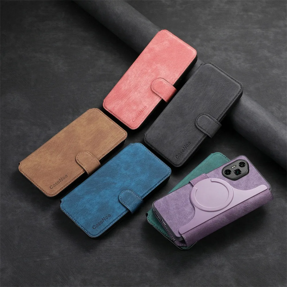 Honor 600 400 Pro 200 5G Leather Flip Cover 2IN1 Detachable RFID Magnet Book Funda Honor 400 Smart Case Phone Honor400 200 Lite