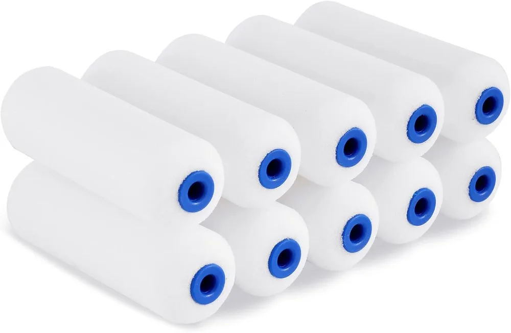 Foam Paint Roller 4 inch - Mini Roller for Walls, Cabinets, Cupboards, Doors - view 5