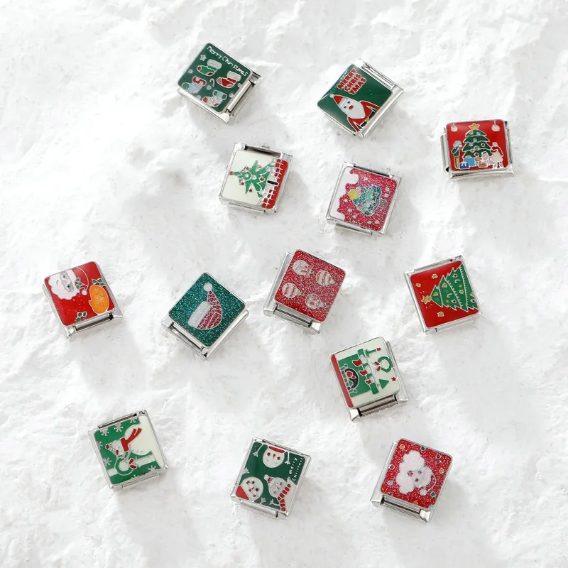 جديد جميل الحيوانات الأليفة القطط والكلاب وصلات سحرية إيطالية تناسب 9 مللي متر سوار الفولاذ المقاوم للصدأ النساء الرجال DIY بها بنفسك صنع المجوهرات