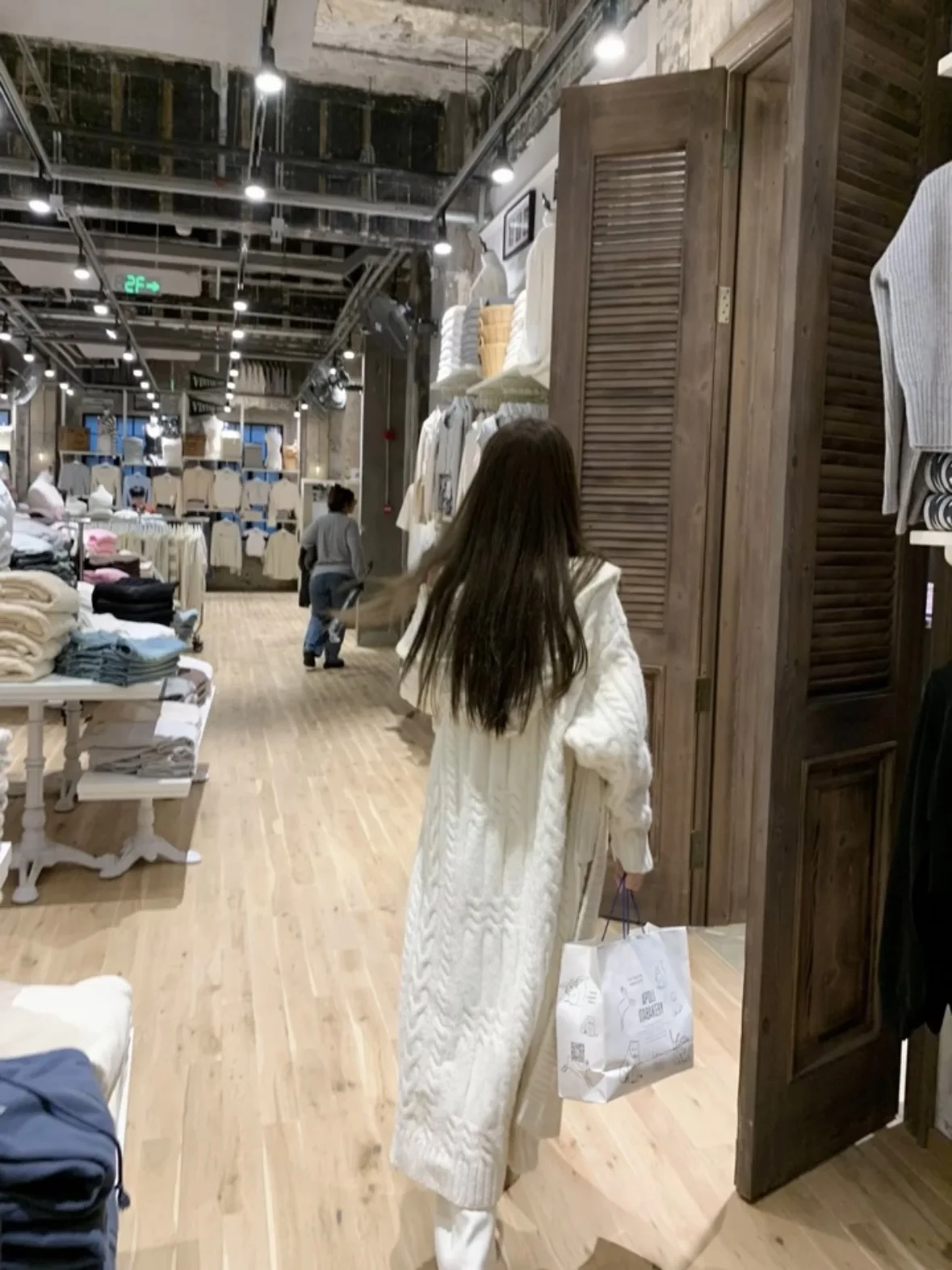 Manteau coréen tricoté mi-long pour femme, ample, paresseux, doux, Cardigan ouvert, Long, nouvelle collection automne hiver