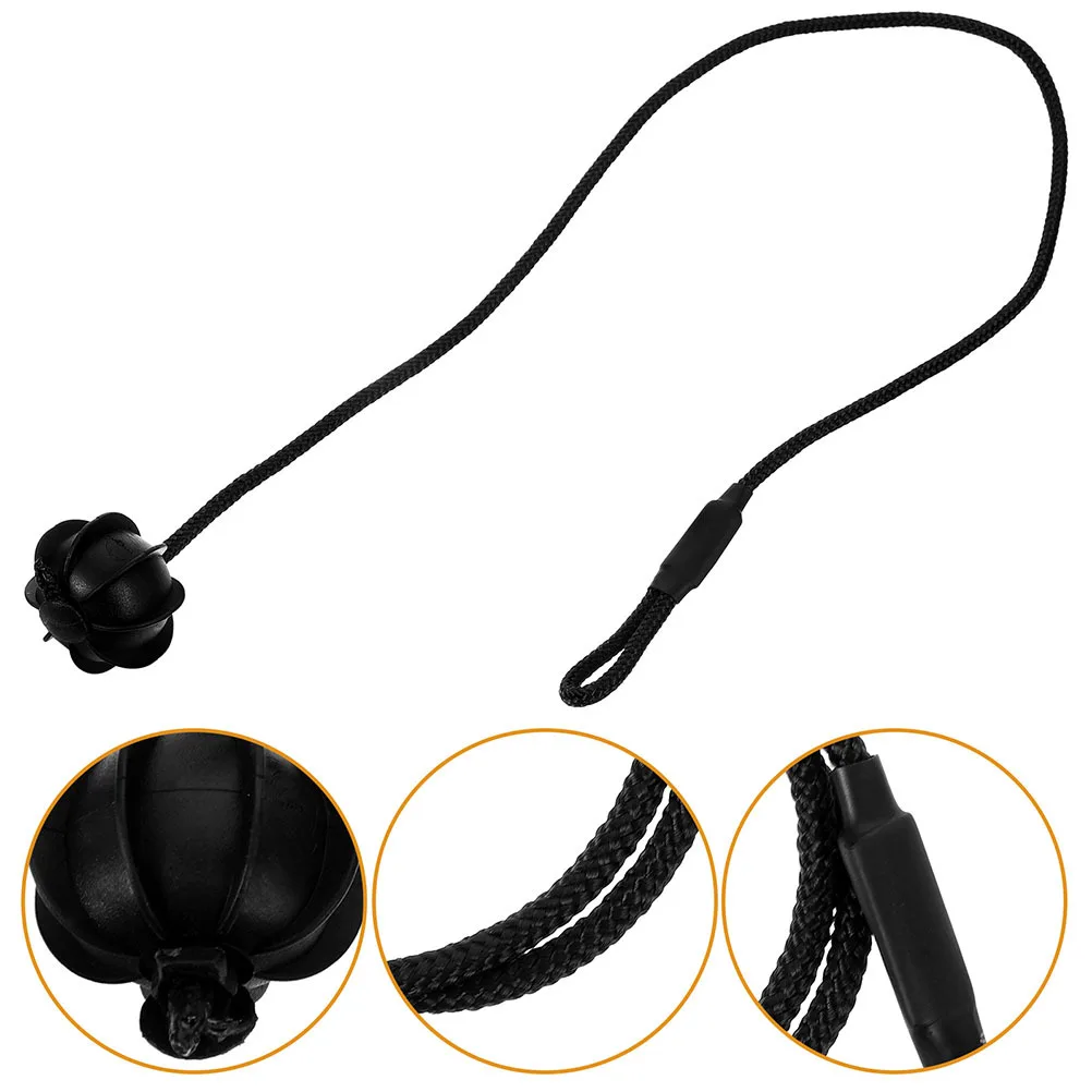 

2pcs Car Rear Lid Hanging String Small Ball For Parcel Shelf Trunk Cover Storage Organizer Rear Deck Lanyard Boot Lid Strap