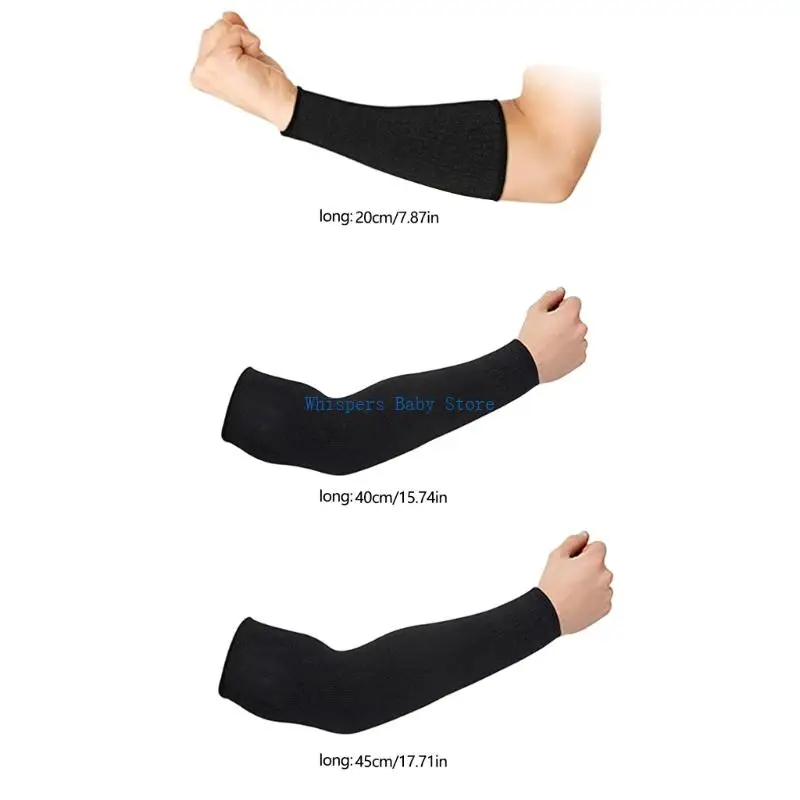 U90E High Strength Arm Protectors Cut Proof Resistant 5 HPPE Nylon Tube Safety Sleeve - view 3