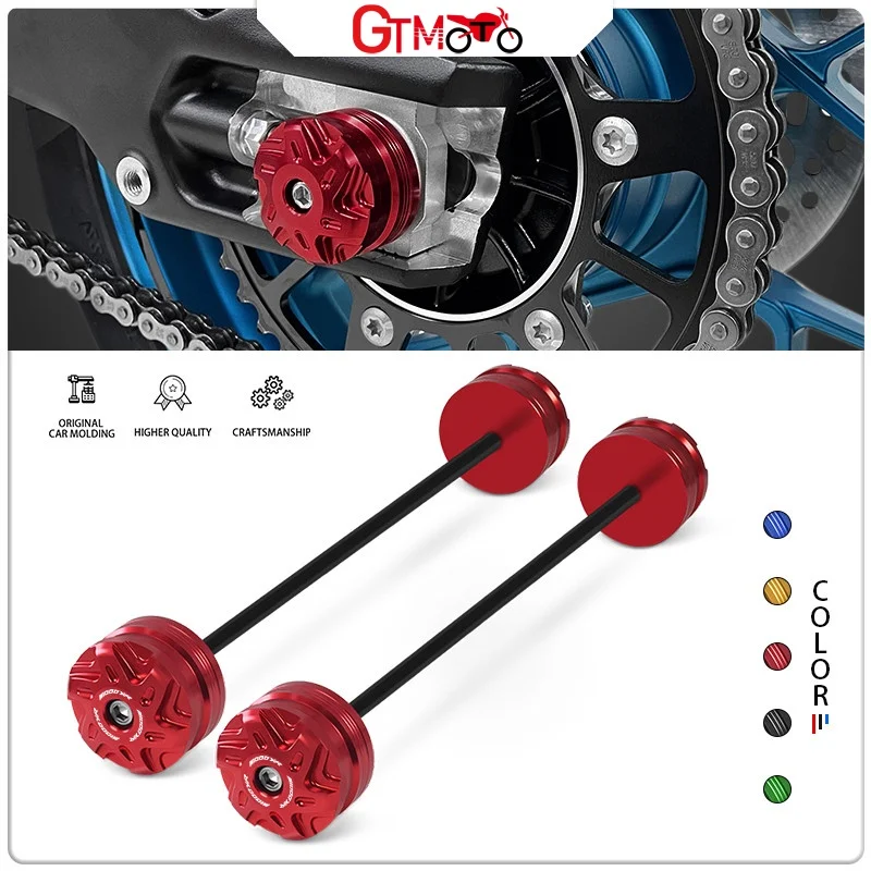 

New For M1000 XR M1000XR 2024-2025 Motorcycle CNC Front Rear Wheel Axle Fork Crash Slider Falling Protector Accessories m1000xr