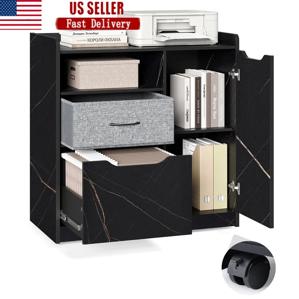 

Подставка для мобильного принтера, шкаф для хранения, регулируемые полки, тележка на колесиках с дверью, многофункциональный органайзер для офиса и домашнего использования