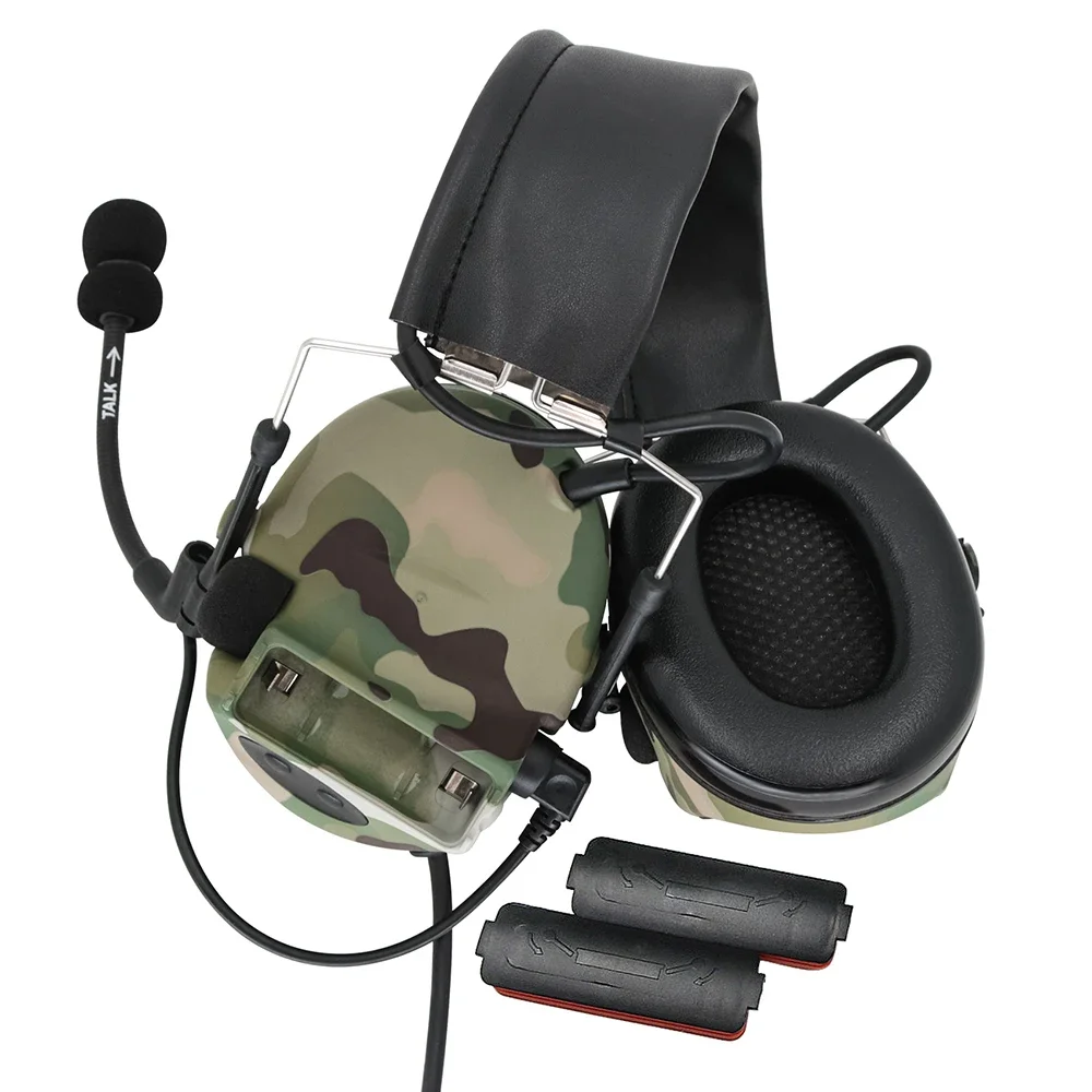 Tactical Airsoft Pickup, Noise Reduction, Shooting Hearing Protection Headphones (MC)