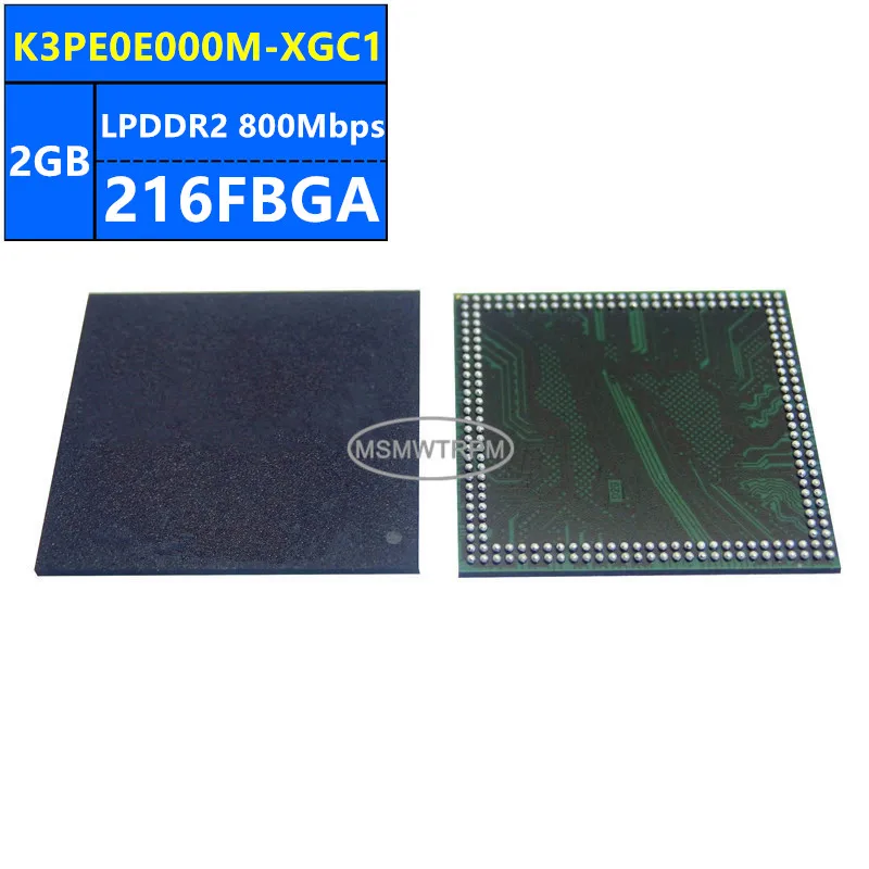K3PE0E000M-XGC1 K3PE0E000C-XGC1 LPDDR2 2GB 800Mbps 216FBGA 16Gb Chip Memori IC Sirkuit Terpadu Baru Asli Dalam Stok