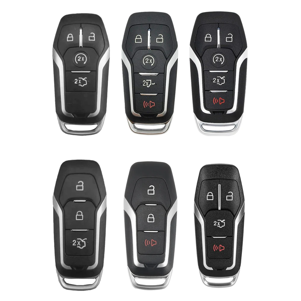 

Keychain shell replacement for Ford Mustang Fusion Edge Explorer F150 F250 F350 Lincoln MKZ MKX MKC 2014-2017 Keyless Entry