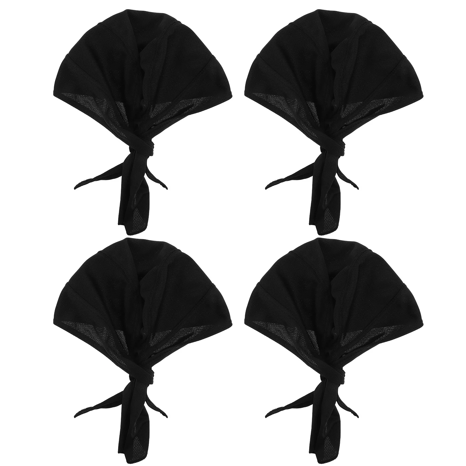 

4Pcs Breathable Cycling Hat Quick Dry Uv Protection Outdoor Sports Hat Sweat Absorb Bicycle Liner Men Women